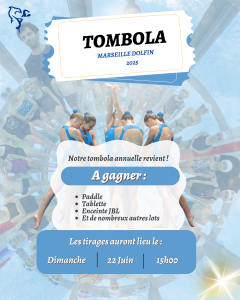 🎉 Chers membres, notre grande tombola annuelle est lancée ! 🎉