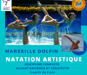 Participez à l’aventure de la Natation Artistique avec Marseille Dolfin !