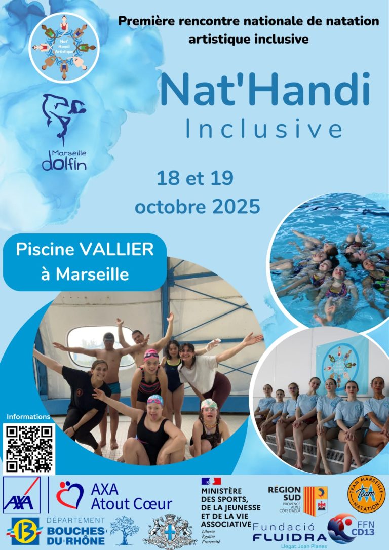 Nat’Handi Inclusive 2025 : la natation artistique sous le signe du partage et de l’inclusion